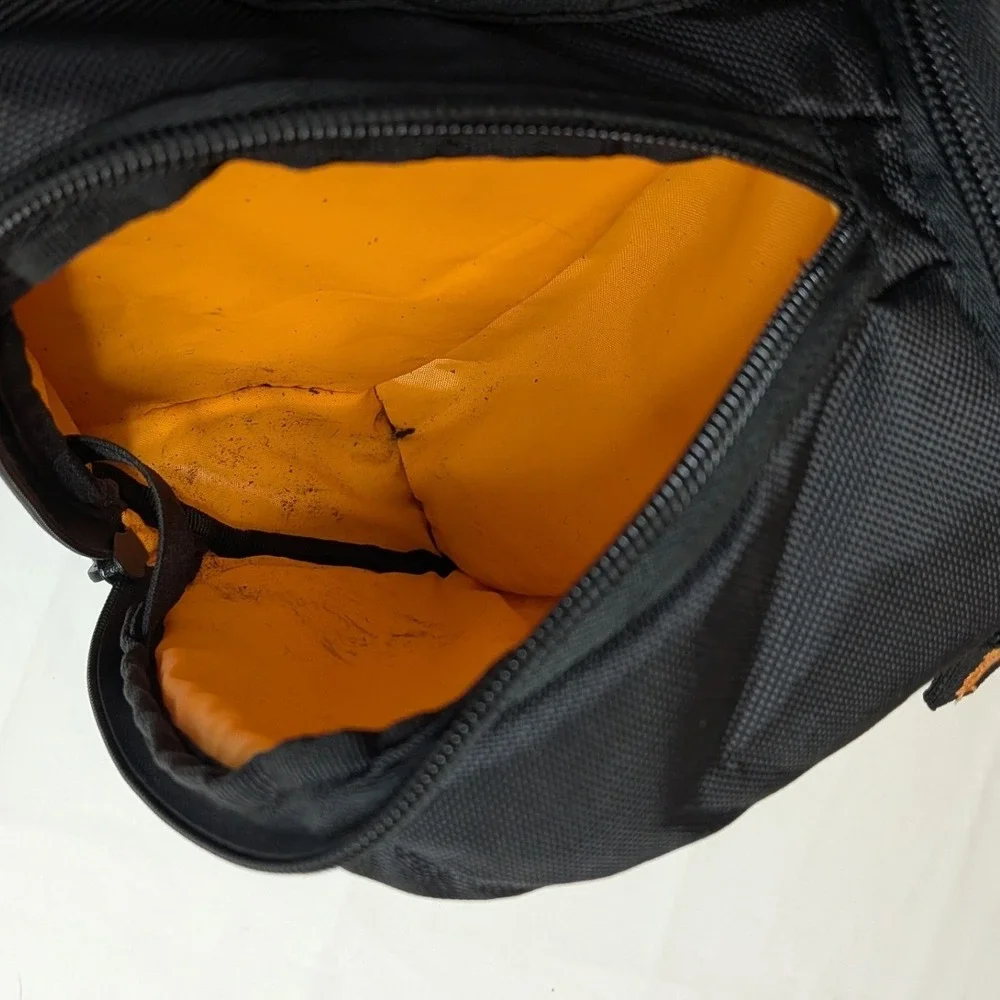 Case Logic 120.581 DSLR Camera Sling Bag SLR Suspension Black Orange EUC